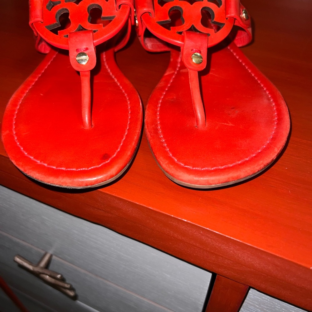 Tory Burch Red Sandals - Picture 8 of 8